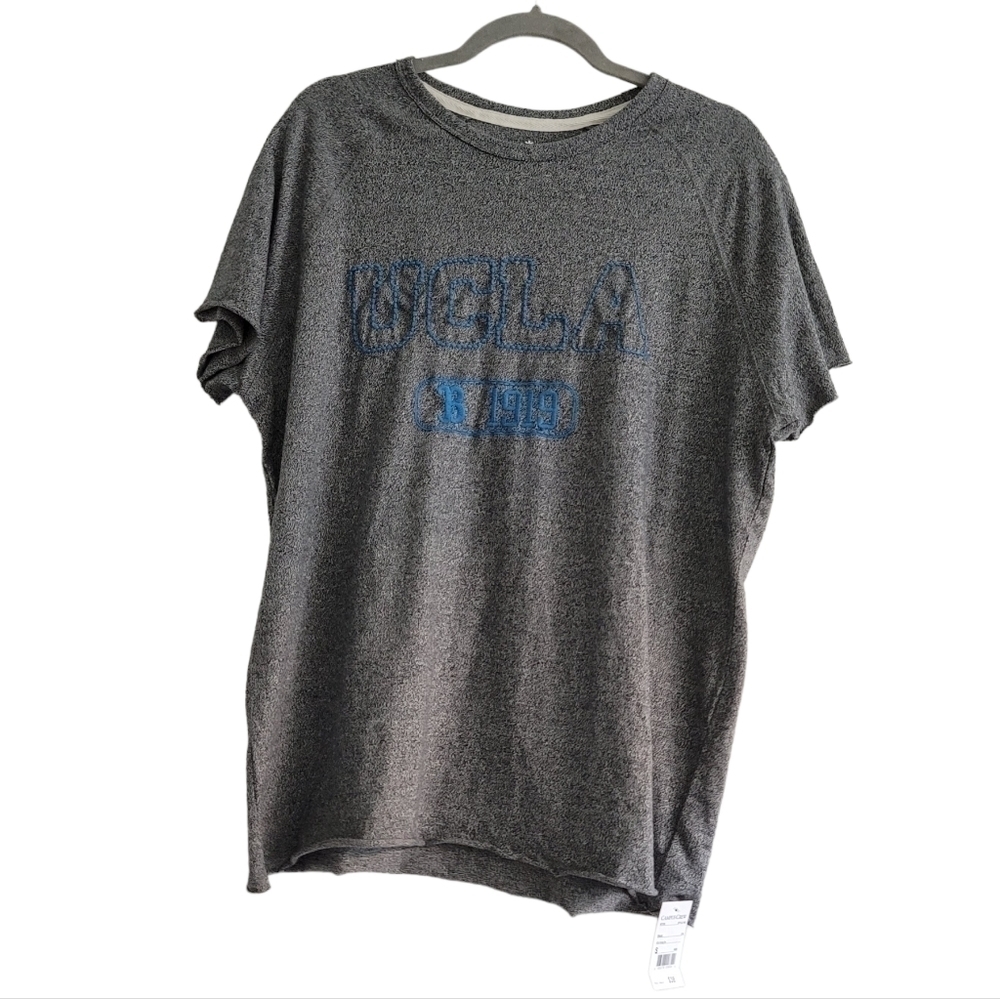 NEW Campus Crew UCLA Gray Short Sleeve Shirt